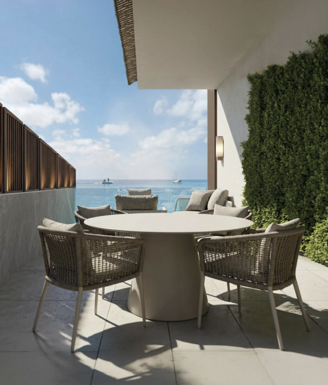 Waterfront suites